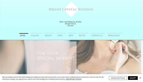 Bright Crystal Wedding