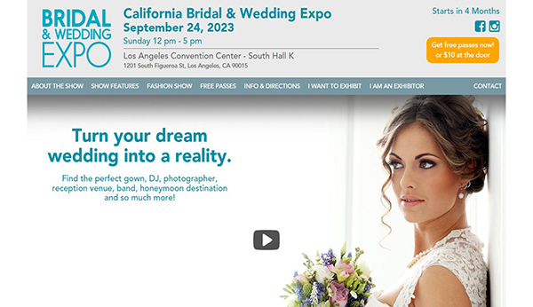 California Bridal & Wedding Expo
