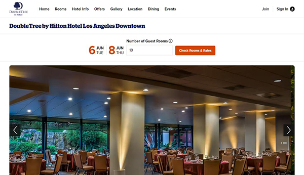 DoubleTree by Hilton Hotel Los Angeles Downtown