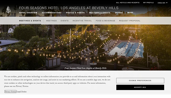 Four Seasons Hotel Los Angeles At Beverly Hills